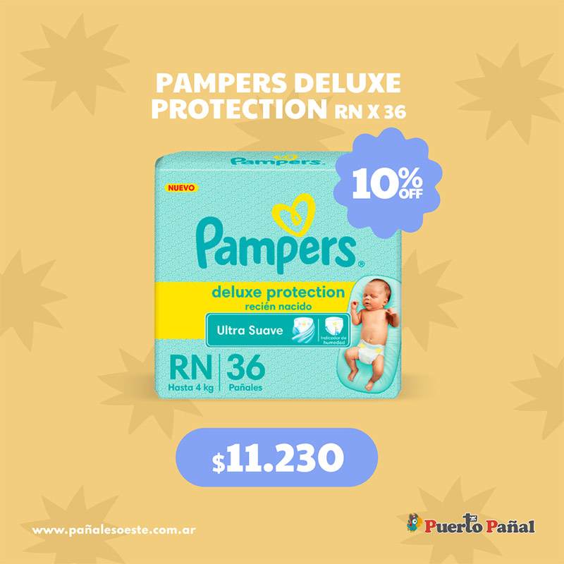 Pampers Deluxe Protection RN x 36